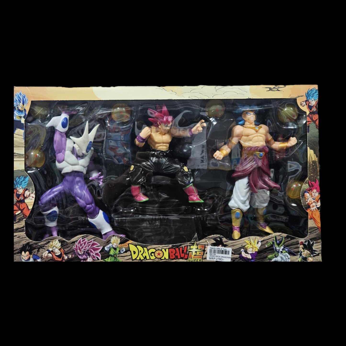 Dragon Ballz super the 3pcs set Action Figures,for kids above 3years