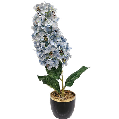 Artificial Hydrangea plant banquet in vase for home & Office decoration