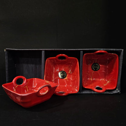 Zodax 3 pieces luxury serving Bowls set