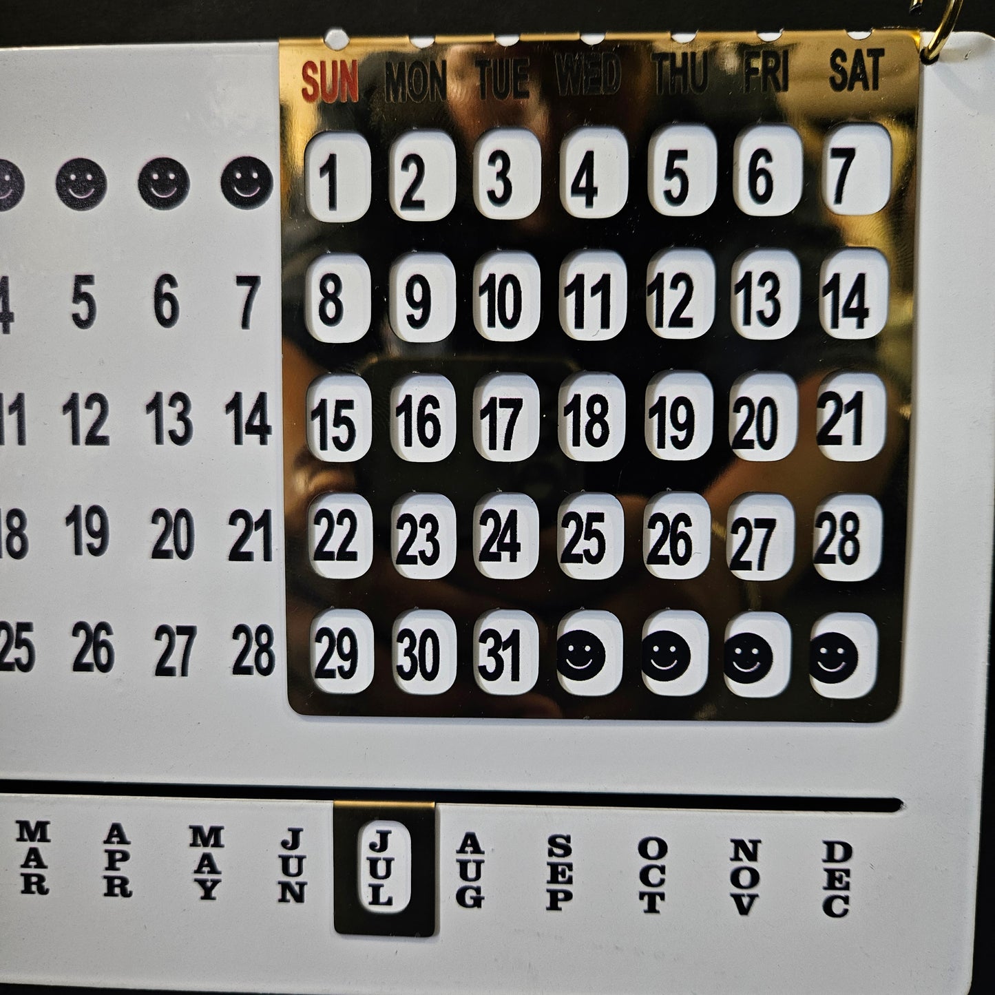Personalised Table/Desk Calendar for Office and Home Daily Decor, Planner