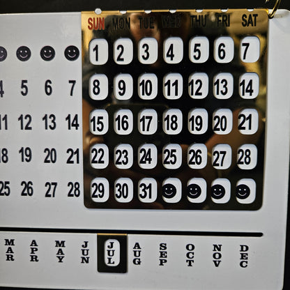 Personalised Table/Desk Calendar for Office and Home Daily Decor, Planner
