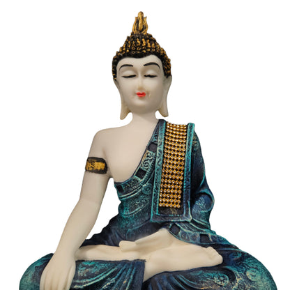 Meditating Blessing Buddha with attractive Statue Figurine Decorative for Home & Office