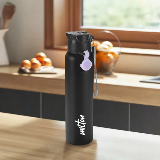 Sip Star 1000 Stainless Steel Bottle (Milton)Rust-free, easy to carry & convenient(875ml)