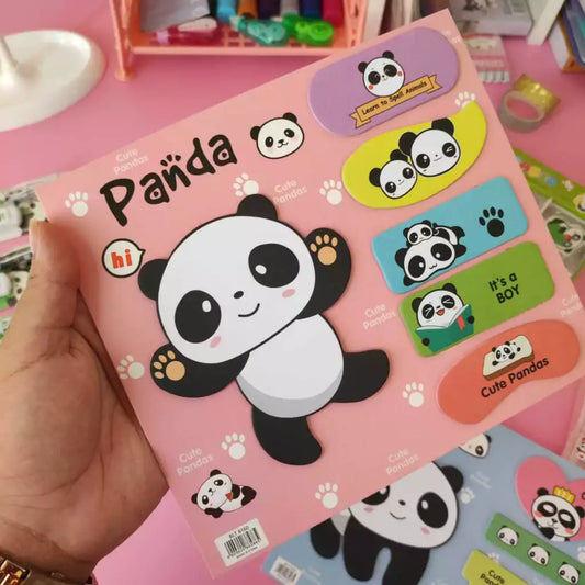 Stickey note panda for kids return gifting