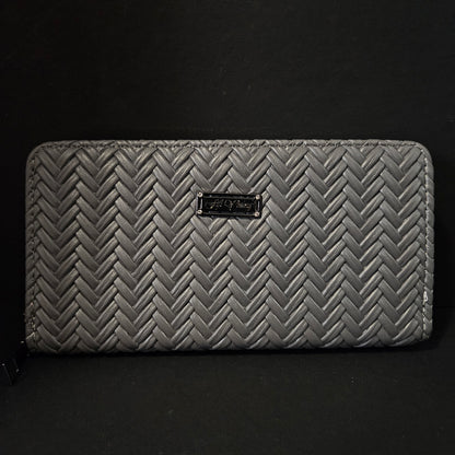 Leather Thin Slim Wallets for Women Wallet for Women with Zipper