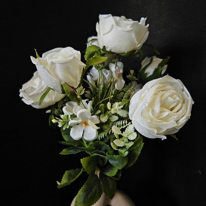 Artificial banquet rose Floweral bunch to bring elegant look to your home & Office