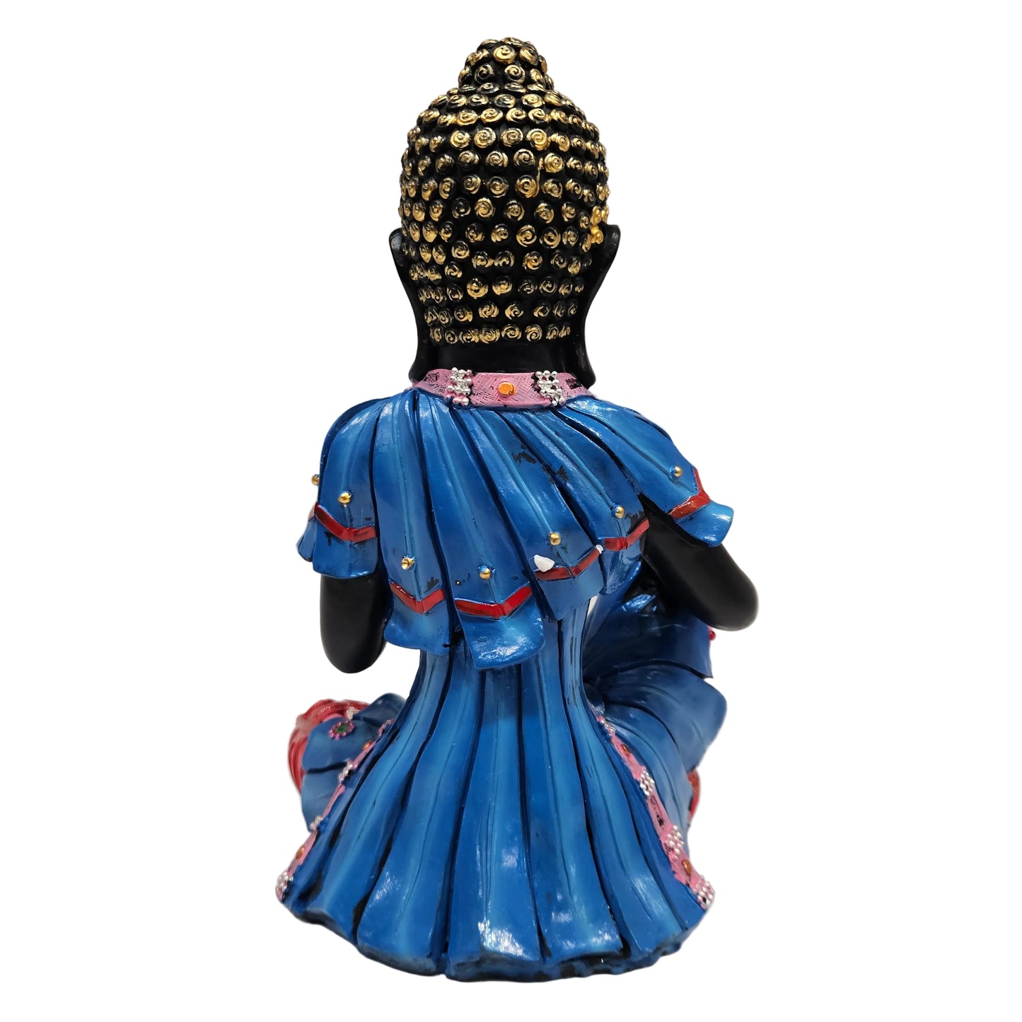 Buddha Idol Statue | Sitting Buddha Figurine | Decorative Item Polyresin Showpiece