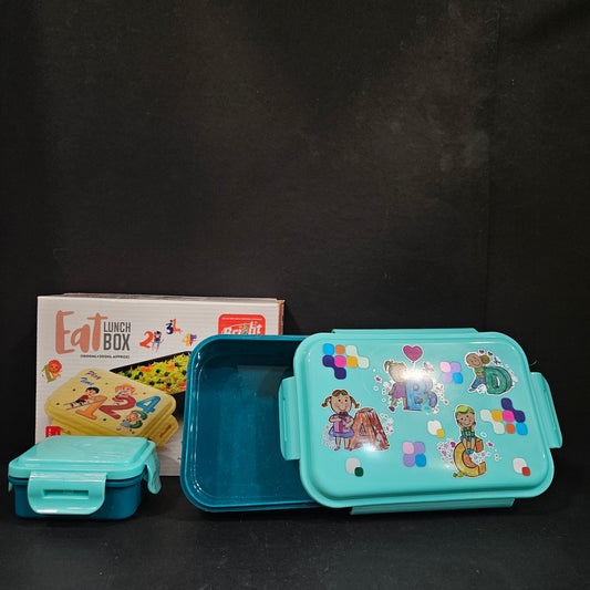 Bright Eat lunch box with 1000ml,200ml approx Capable lunch box perfect for School & Travel