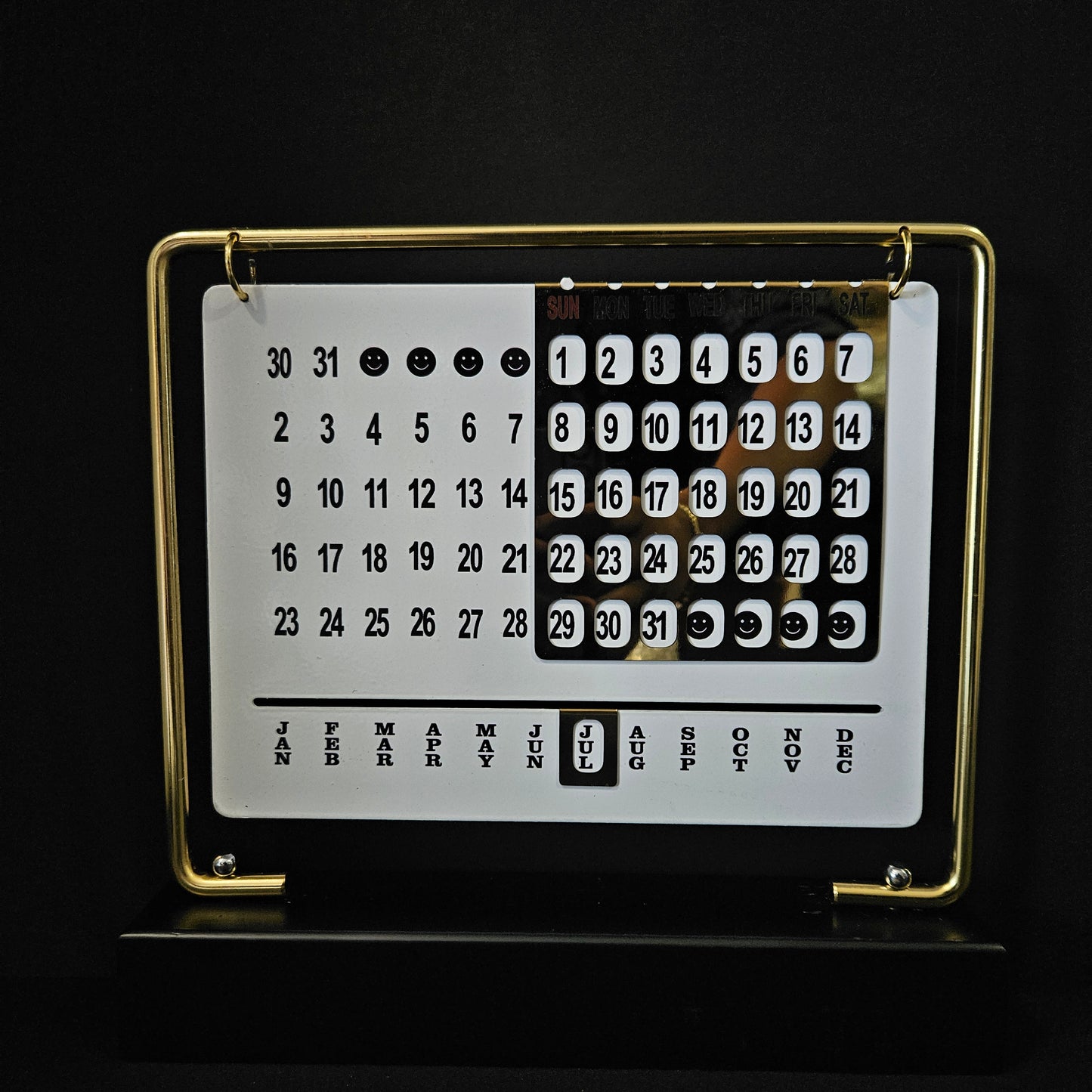 Personalised Table/Desk Calendar for Office and Home Daily Decor, Planner