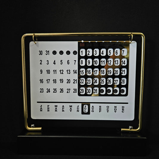 Personalised Table/Desk Calendar for Office and Home Daily Decor, Planner