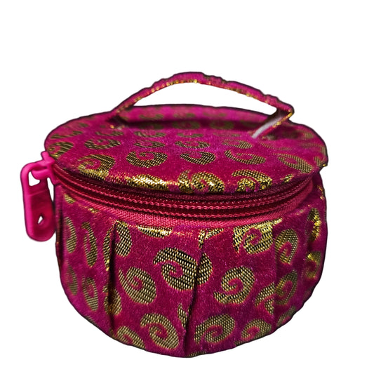 Bangle & jewellery Organizer Zipper Box for Showcase Bangles & jewellery Organizer