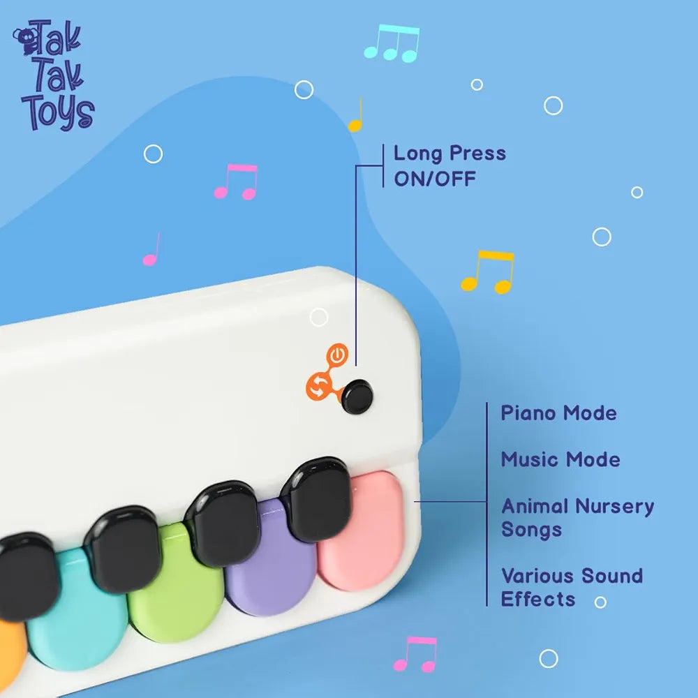 Small Piano Toy for Kids | Musical Toy for Hand-Eye Coordination and Creative Development for 1+ Years