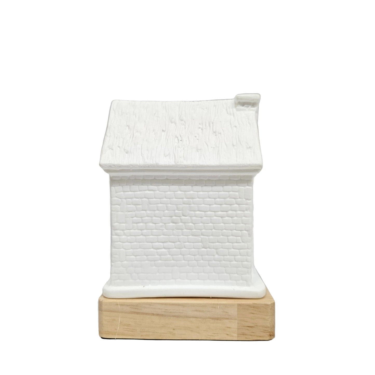 Touch sensor snow house with multi colour Lights Rechargeable Showpiece Figurine