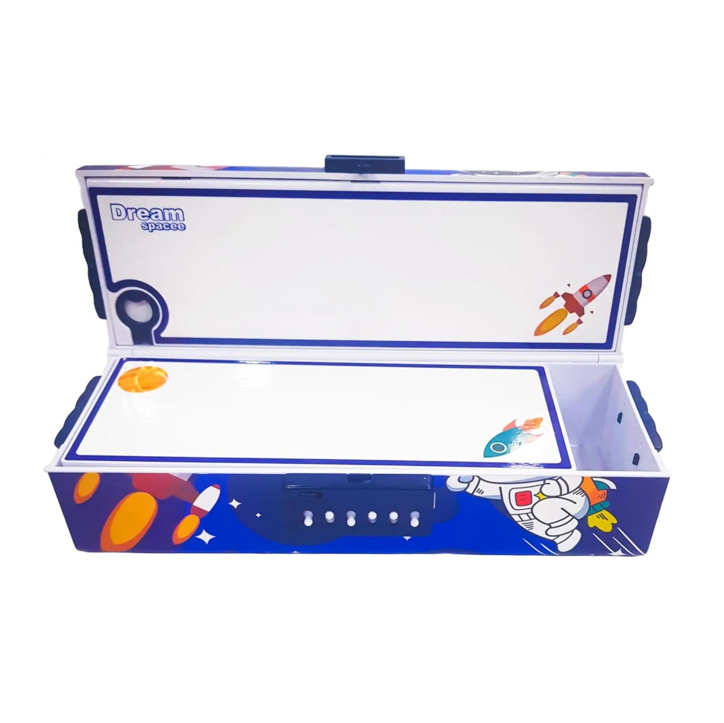 Characters Themed Pencil Box Chest Pencil case statonary Box with Multiple Compartment,with Combination Lock for kids return gifting