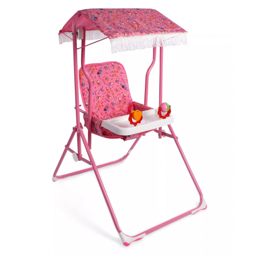 Mother touch garden Swing chair with sunroof protection,safety belt,cushion seat & adjustable stand chair for babies