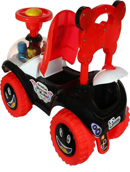 Dream Swing Ride on & Car for Kids with Music & Horn Steering, Push Car for Baby with Backrest, Safety Guard, Big Wheels, Ride on for Kids age1 to 3 Years