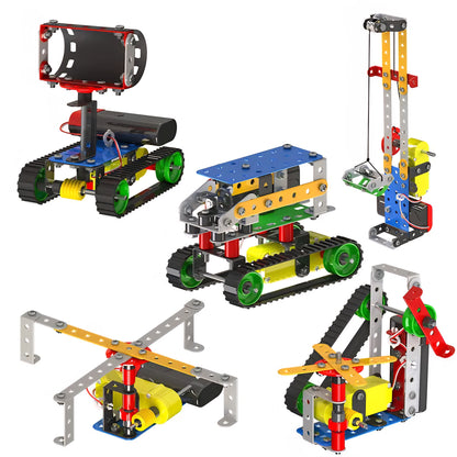 Mechanix Robotix-2 STEM Toy, Building and Construction Set for Boys and Girls Age 8+ Years, Motor and Gear