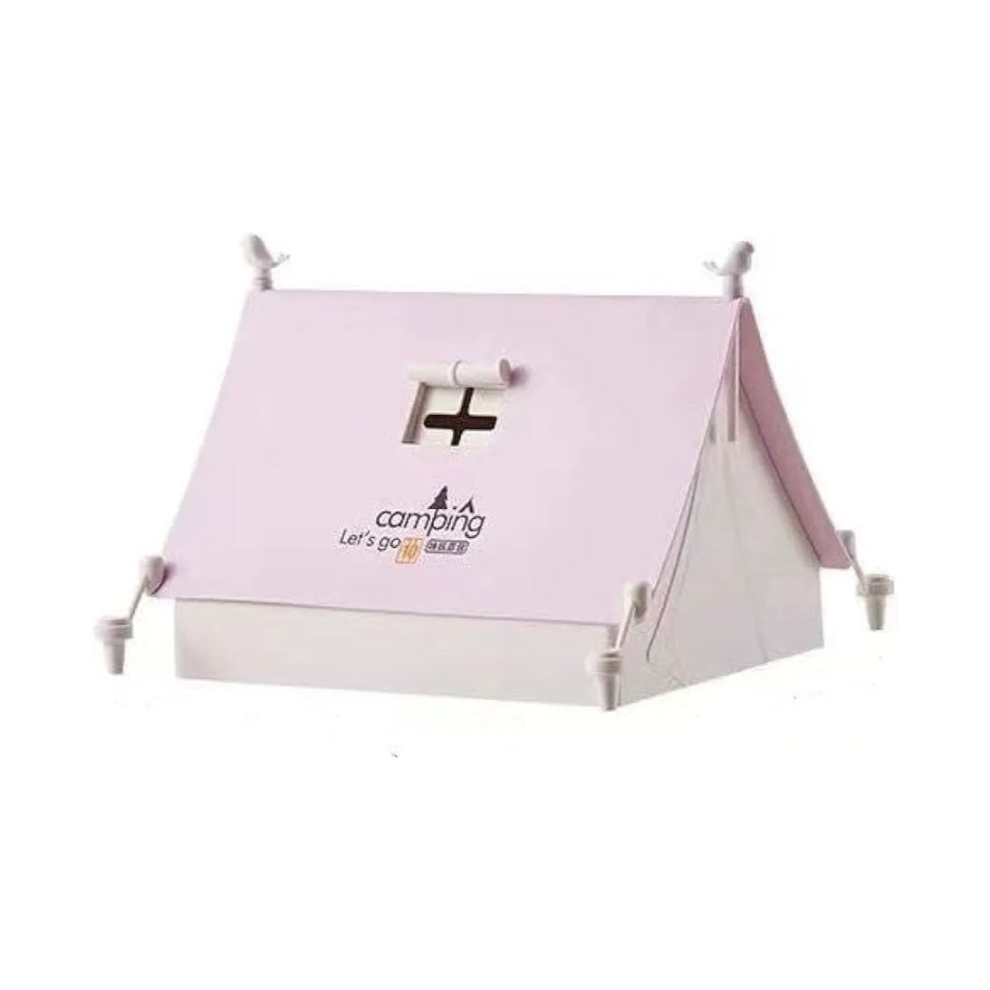 Money Banks Unique Camping Tent Piggy Banks, Plastic Money Box, Saving Jar for Children,Modern Design,Saving for Camping Plan