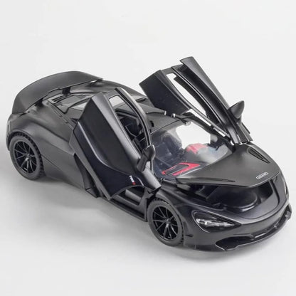 Exclusive Alloy Metal Mclearn Pull Back Die-cast Car Model with Sound Light Mini Auto Toy for Kids Metal Model Toy Car with Sound and Light