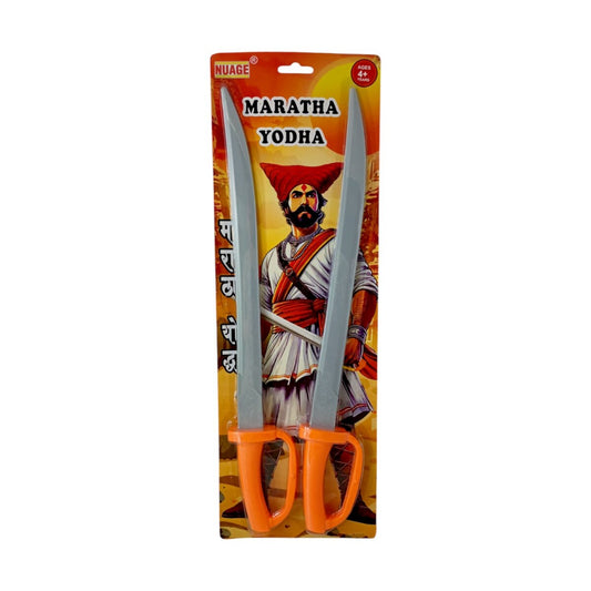 Nuage Maratha Yodha Sword set of 2 For Kids | 4+ Years
