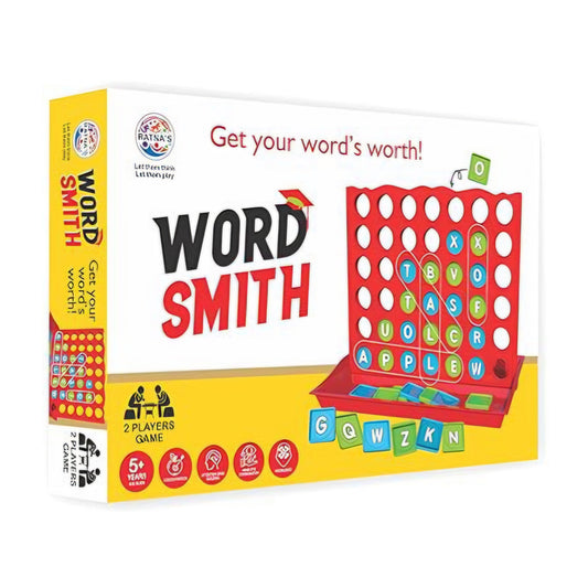 Ratna’s Word Smith Educational Crossword Word Building Board Game Learning Toys for Kids 5+ Years