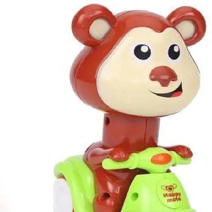 Press & Go Moto Animal on Scooter Toy for Toddlers