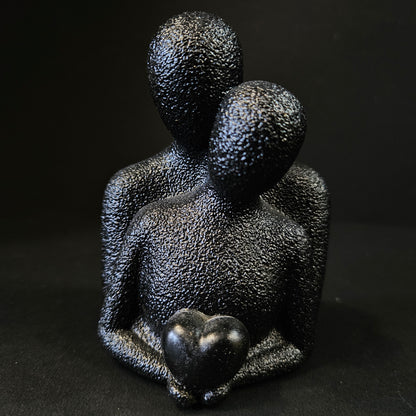 Happy love couples with heart hold posture showpiece Figurine for couples gifting,Anniversary gifting