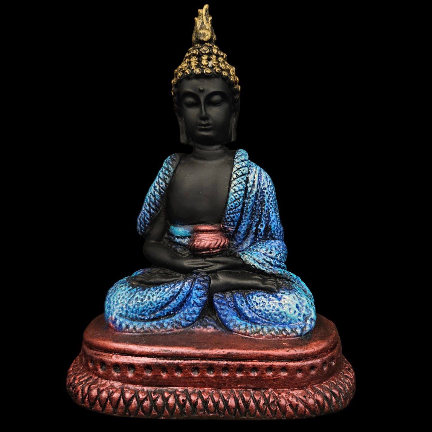 Handcrafted Meditating Samadhi Buddha Sitting Decorative Showpiece