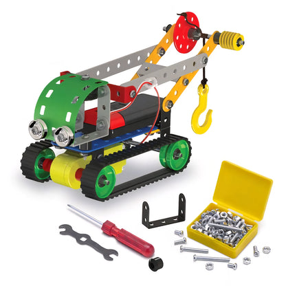 Mechanix Robotix-2 STEM Toy, Building and Construction Set for Boys and Girls Age 8+ Years, Motor and Gear