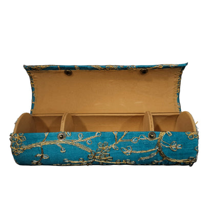 Designer Embroidered Bangle Organizer box for Women's
