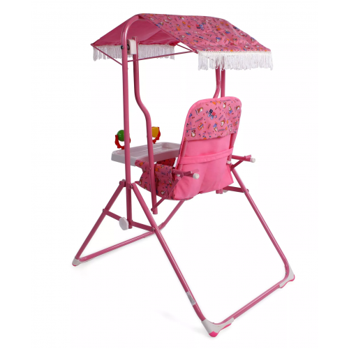Mother touch garden Swing chair with sunroof protection,safety belt,cushion seat & adjustable stand chair for babies
