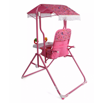 Mother touch garden Swing chair with sunroof protection,safety belt,cushion seat & adjustable stand chair for babies