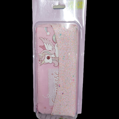 Unicorn Themed portable stationery pouch for kids