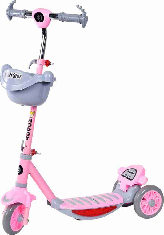 Dash Star Noddy Dlx With Light and Music Scooty for kids