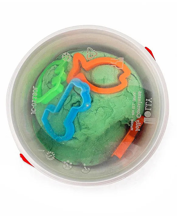 Ratna's Slime Sand Pink 500 GMS with Moulds for Kids Kinetic Sand Kit Soft Smooth Clay Dough Toy