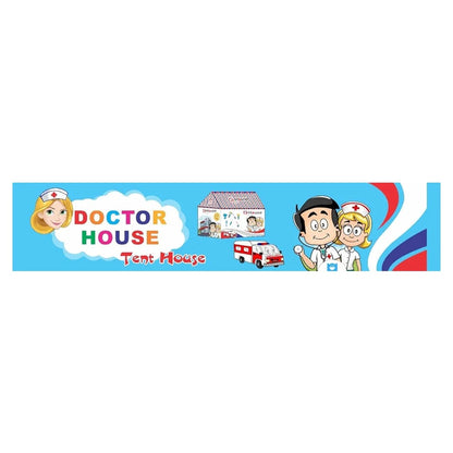 Doctor Tent House Indoor-Outdoor Set for Kids (95 * 72 * 102 Cm) (Doctor House Tent)