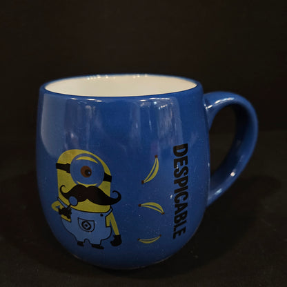 Minions cartoon character printed Ceramic mug with multiple stylish positions & colours