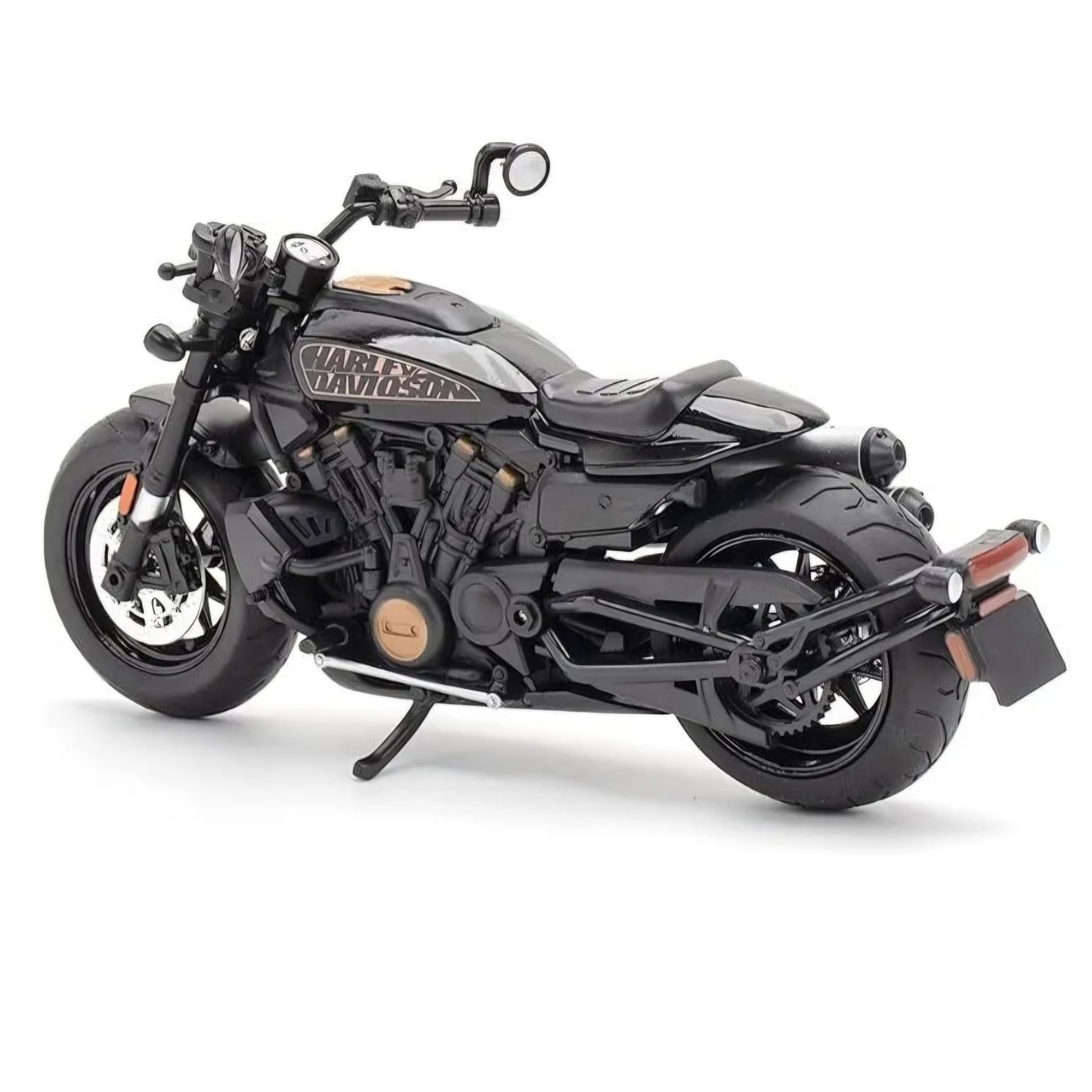 Die-Cast Bike Model with Realistic Detailing – Premium Metal Motorcycle Toy for Kids & Collectors – Side Stand & Free-Roll Wheels