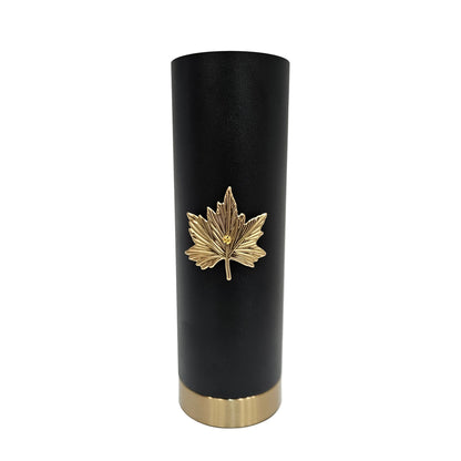 Modern Black Metal Decorative Flower Vase