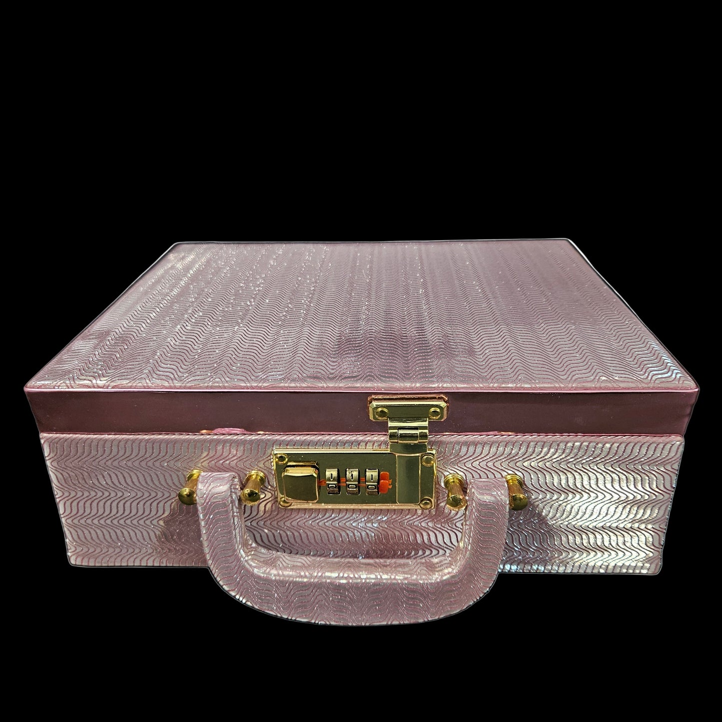 Jewellery Box For Women,Portable Travel Jewellery Organiser Box For Ring,Earrings & Bracelet with number locking