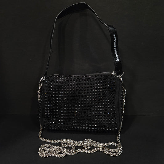 Evening Clutch Handbags for Women Trendy Latest Girls Sparkling Chain Crossbody sling Bag Ladies Purse Wallet for Party Wedding Rhinestone Bling Bag handheld bags for women