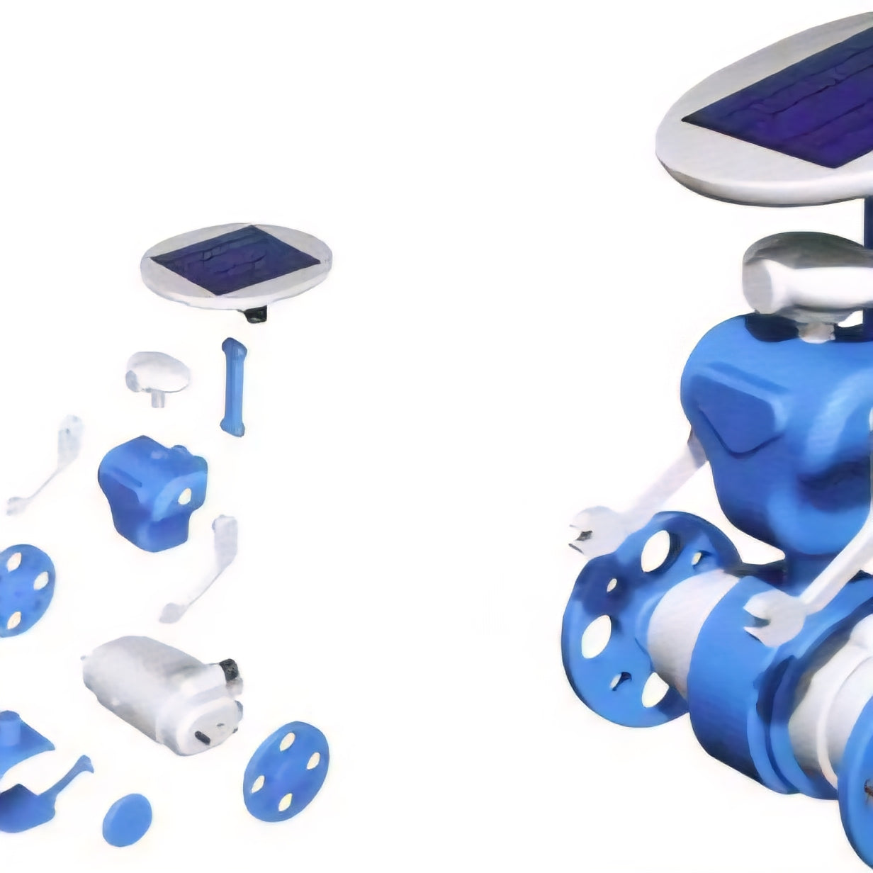 6-in-1 Solar Energy Cool Robot DIY Building Mode Experiment Kit Series-1 Beginner-Friendly Science Toy for Kids 6+Years