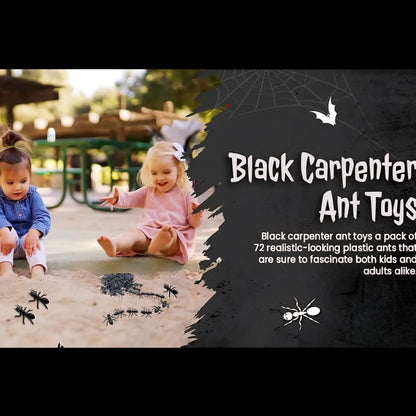 Happy Halloween Creepy Creatures Ant Toys Realistic Looking Ants for Halloween