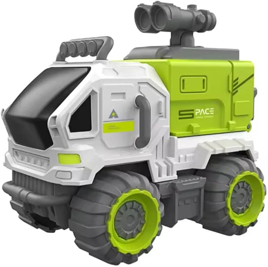 Space Vehicle Friction Powered Pretend Play Truck Toy for Kids Boys Space Project Satalite Vehicles Toddler Mini Chandrayan Vehicle Toy for kids return gifting