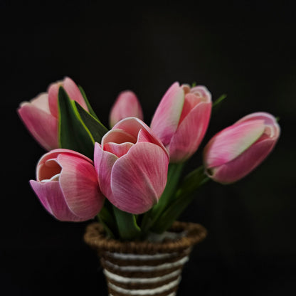 Garden tulip artificial banquet floweral bunch for Home,Garden & Office