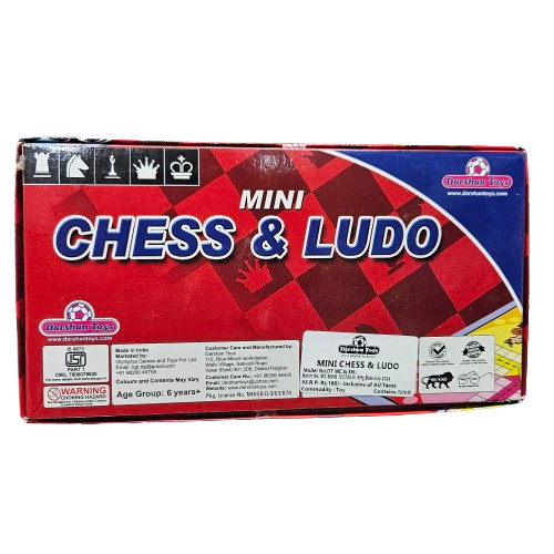 Mini Chess & Ludo board game to enhance your brain and improve creative skills