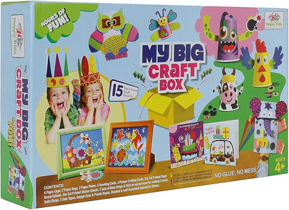 My Big Craft Box with hours of fun with 15 Craft projects do it yourself Craft Kit