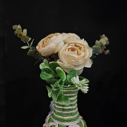 Artificial Garden roses flower bunch for Home & Garden Decoration