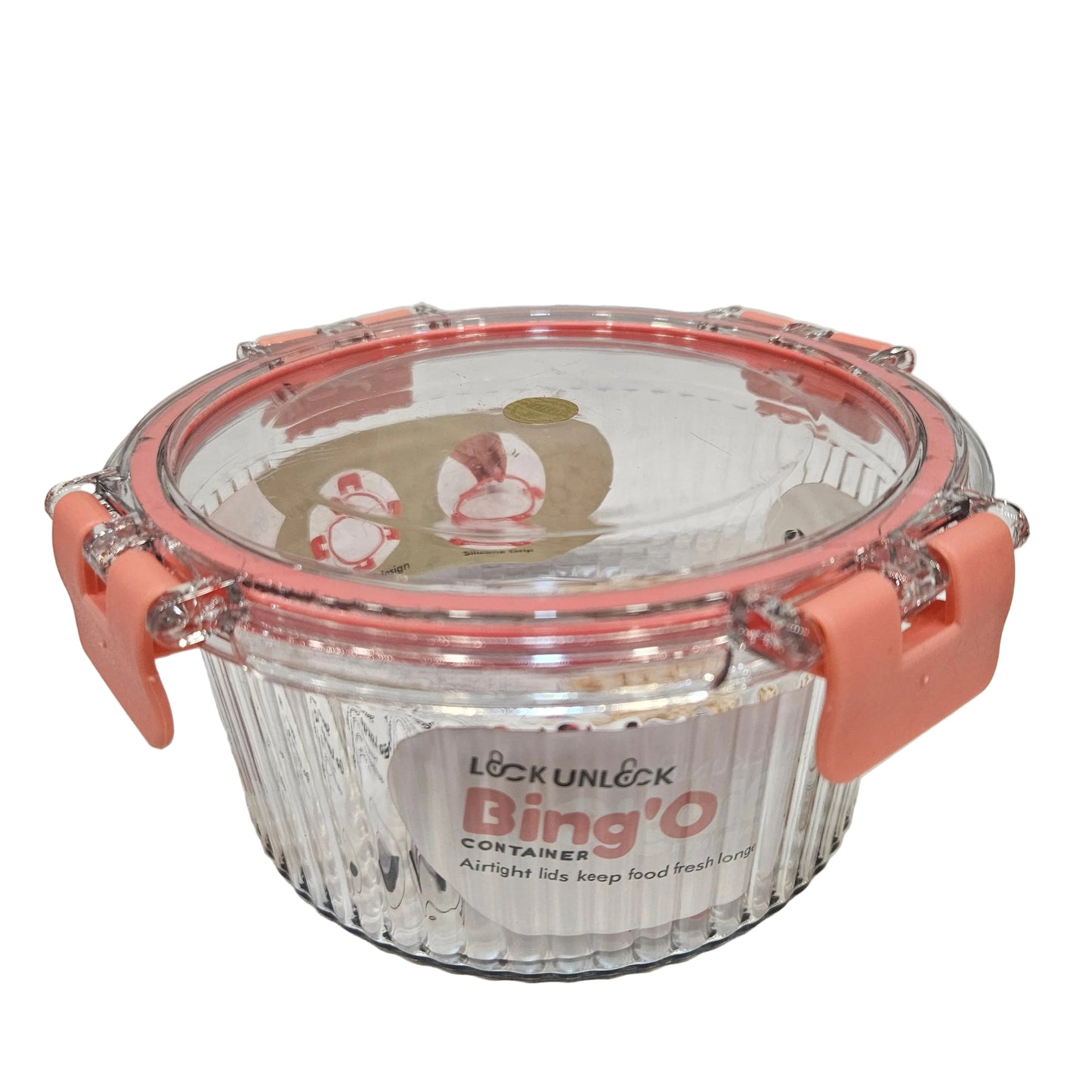 AR Aesthetic Airtight lid food grade clip locking storage container perfect for Return gifting