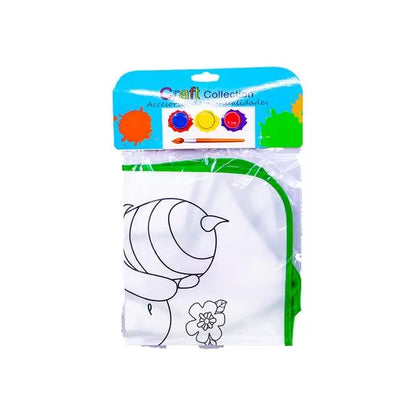 Craft collection Children's appron drawing with full coloring tools